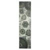 Caravan Gray Medallion Runner Rug, (2' X 8')