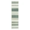 Rainbow Gray Stripe Runner Rug, (2' X 5') -DHP Sales Store 810620444 A0 1