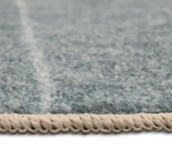 Rainbow Blue Stripe Runner Rug, (2' X 5') -DHP Sales Store 810620452 A8 4