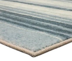 Rainbow Blue Stripe Runner Rug, (2' X 8') -DHP Sales Store 810620453 A8 1