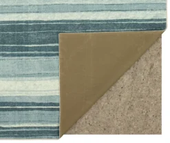 Rainbow Blue Stripe Runner Rug, (2' X 8') -DHP Sales Store 810620453 A8 2