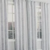 Kellie Silver Room-Darkening 4-Piece Rod Pocket Curtain Panel Set, (84") -DHP Sales Store 810660760 A0
