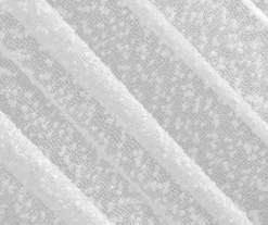 Tinsley White Boucle Light-Filtering Rod Pocket Curtain Panel, (63") -DHP Sales Store 810660791 A0 3