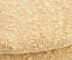 Tinsley Gold Boucle Light-Filtering Rod Pocket Curtain Panel, (84") 12 Tinsley Gold Boucle Light-Filtering Rod Pocket Curtain Panel, (84") -DHP Sales Store 810660793 A8 1