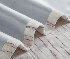 Maroon Chenille Grommet Curtain Panel Pair With Blackout Lining, (84") -DHP Sales Store 810663875 A5 3