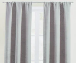 Charcoal Blackout Rod Pocket Curtain Panel, (84") -DHP Sales Store 810664678 A8