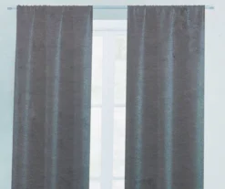 Black Blackout Rod Pocket Curtain Panel, (84") -DHP Sales Store 810664679 A8