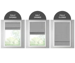 Paxton Blackout Cordless Roman Shade -DHP Sales Store 810676368 810676369 810676370 D6 9