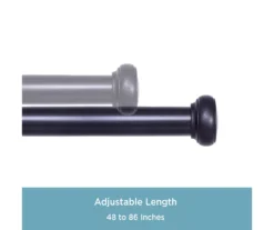 Kenney Weaver 1" Adjustable Curtain Rod -DHP Sales Store 810679513 A0 04