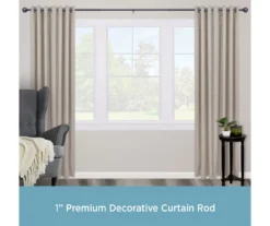 Kenney Hailey 1" Adjustable Curtain Rod -DHP Sales Store 810679515 A0 02