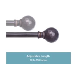 Kenney Hailey 1" Adjustable Curtain Rod -DHP Sales Store 810679515 A0 04