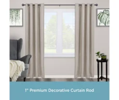 Kenney Hailey 1" Adjustable Curtain Rod -DHP Sales Store 810679516 A0 02