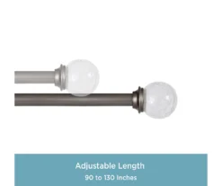 Kenney Walden 1" Adjustable Curtain Rod -DHP Sales Store 810679519 A0 04