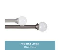 Kenney Walden 1" Adjustable Curtain Rod -DHP Sales Store 810679520 A0 04