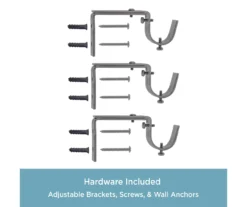 Kenney Walden 1" Adjustable Curtain Rod -DHP Sales Store 810679520 A0 05