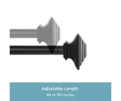 Kenney Mission 1" Adjustable Curtain Rod -DHP Sales Store 810679528 A0 04