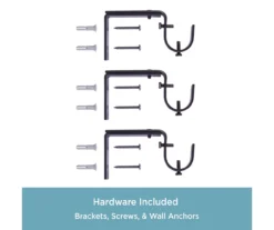 Kenney Mission 1" Adjustable Curtain Rod -DHP Sales Store 810679528 A0 05