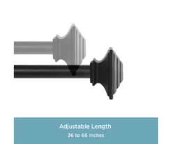 Kenney Mission 1" Adjustable Curtain Rod -DHP Sales Store 810679529 A0 04