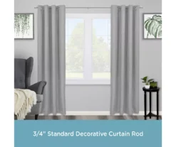 Kenney Marble 3/4" Adjustable Curtain Rod -DHP Sales Store 810679535 A0 02