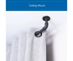 Sun Zero Bronn 3/4" Wrap Adjustable Curtain Rod -DHP Sales Store 810679546 A0 04