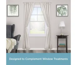 Kenney Chelsea 5/8" Curtain Holdback Hooks, 2-Pack -DHP Sales Store 810679553 A0 03