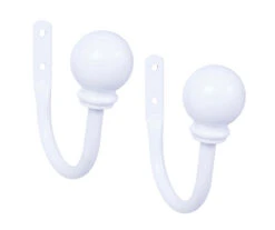 Kenney Chelsea 5/8" Curtain Holdback Hooks, 2-Pack -DHP Sales Store 810679554 A0 01