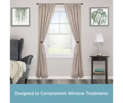 Kenney Chelsea 5/8" Curtain Holdback Hooks, 2-Pack -DHP Sales Store 810679555 A0 03