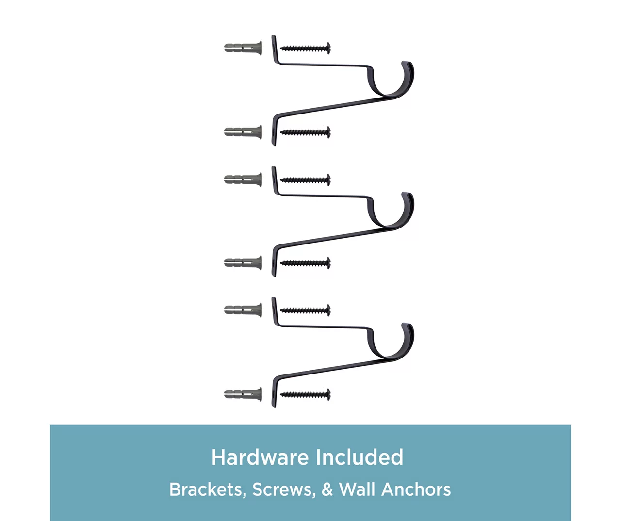 Kenney Marble 1" Adjustable Curtain Rod 10 Kenney Marble 1" Adjustable Curtain Rod - Image 8