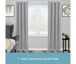 Kenney Marble 1" Adjustable Curtain Rod 27 Kenney Marble 1" Adjustable Curtain Rod -DHP Sales Store 810679563 A0 02