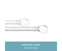 Kenney Marble 1" Adjustable Curtain Rod 28 Kenney Marble 1" Adjustable Curtain Rod -DHP Sales Store 810679563 A0 03