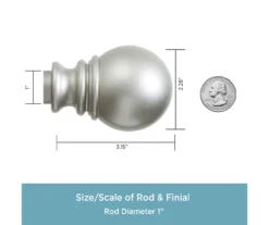 Kenney Layla 1" Adjustable Curtain Rod -DHP Sales Store 810679566 A0 04