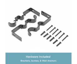 Kenney Edith Adjustable Double Curtain Rod -DHP Sales Store 810679568 A0 05