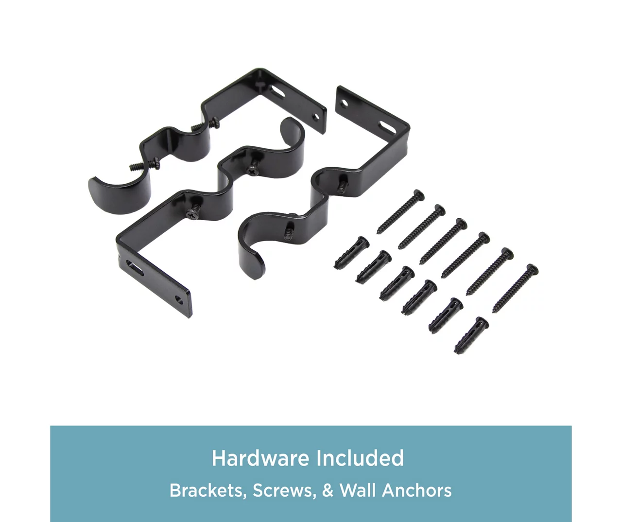 Kenney Mission 1" Adjustable Double Curtain Rod 12 Kenney Mission 1" Adjustable Double Curtain Rod - Image 10