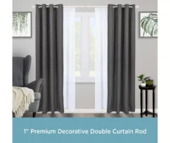 Kenney Hamlin 1" Adjustable Curtain Rod -DHP Sales Store 810679572 A0 02