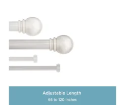 Kenney Hamlin 1" Adjustable Curtain Rod -DHP Sales Store 810679572 A0 04