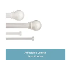 Kenney Hamlin 1" Adjustable Curtain Rod -DHP Sales Store 810679573 A0 04