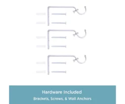 Kenney Mission 3/4" Adjustable Curtain Rod 17 Kenney Mission 3/4" Adjustable Curtain Rod -DHP Sales Store 810679575 A0 05