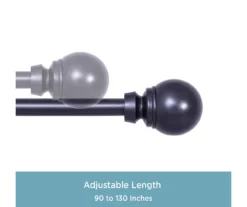 Kenney Mae 5/8" Adjustable Curtain Rod 34 Kenney Mae 5/8" Adjustable Curtain Rod -DHP Sales Store 810679583 A0 04