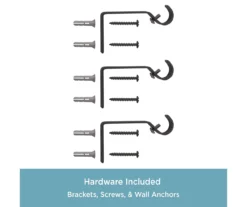 Kenney Mae 5/8" Adjustable Curtain Rod 35 Kenney Mae 5/8" Adjustable Curtain Rod -DHP Sales Store 810679583 A0 05