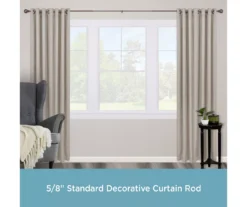 Kenney Mae 5/8" Adjustable Curtain Rod 40 Kenney Mae 5/8" Adjustable Curtain Rod -DHP Sales Store 810679585 A0 02