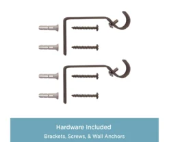 Kenney Mae 5/8" Adjustable Curtain Rod 39 Kenney Mae 5/8" Adjustable Curtain Rod -DHP Sales Store 810679586 A0 05