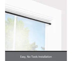 Kenney Fast Fit 4-Piece 7/16" Adjustable Tension Curtain Rod Set, (28"-48") -DHP Sales Store 810679602 A0 06