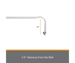 Kenney Fast Fit 2-Piece Adjustable Tension Curtain Rod Set, (28"-48") -DHP Sales Store 810679609 A0 04