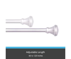 Kenney Vance Fast Fit 5/8" Adjustable Curtain Rod 33 Kenney Vance Fast Fit 5/8" Adjustable Curtain Rod -DHP Sales Store 810679622 A0 02