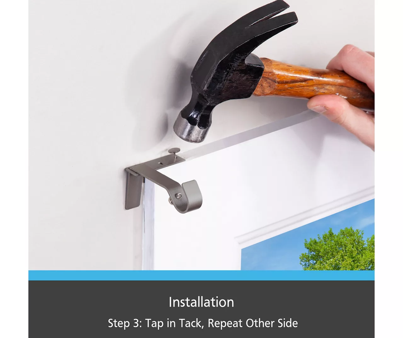 Kenney Vance Fast Fit 5/8" Adjustable Curtain Rod 19 Kenney Vance Fast Fit 5/8" Adjustable Curtain Rod - Image 17