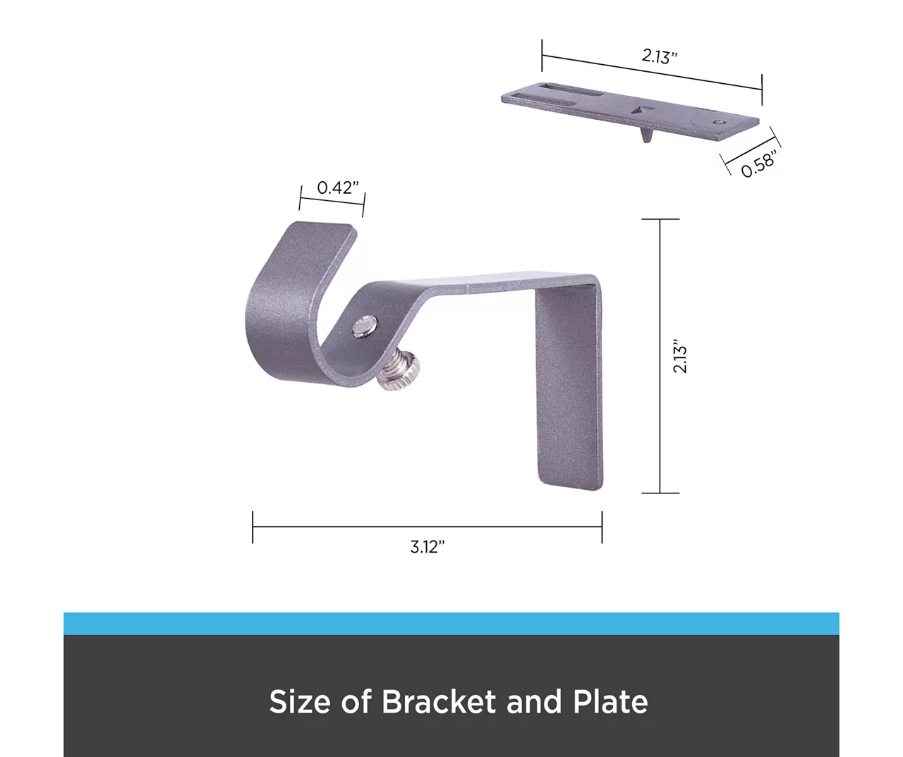 Kenney Vance Fast Fit 5/8" Adjustable Curtain Rod 22 Kenney Vance Fast Fit 5/8" Adjustable Curtain Rod - Image 20