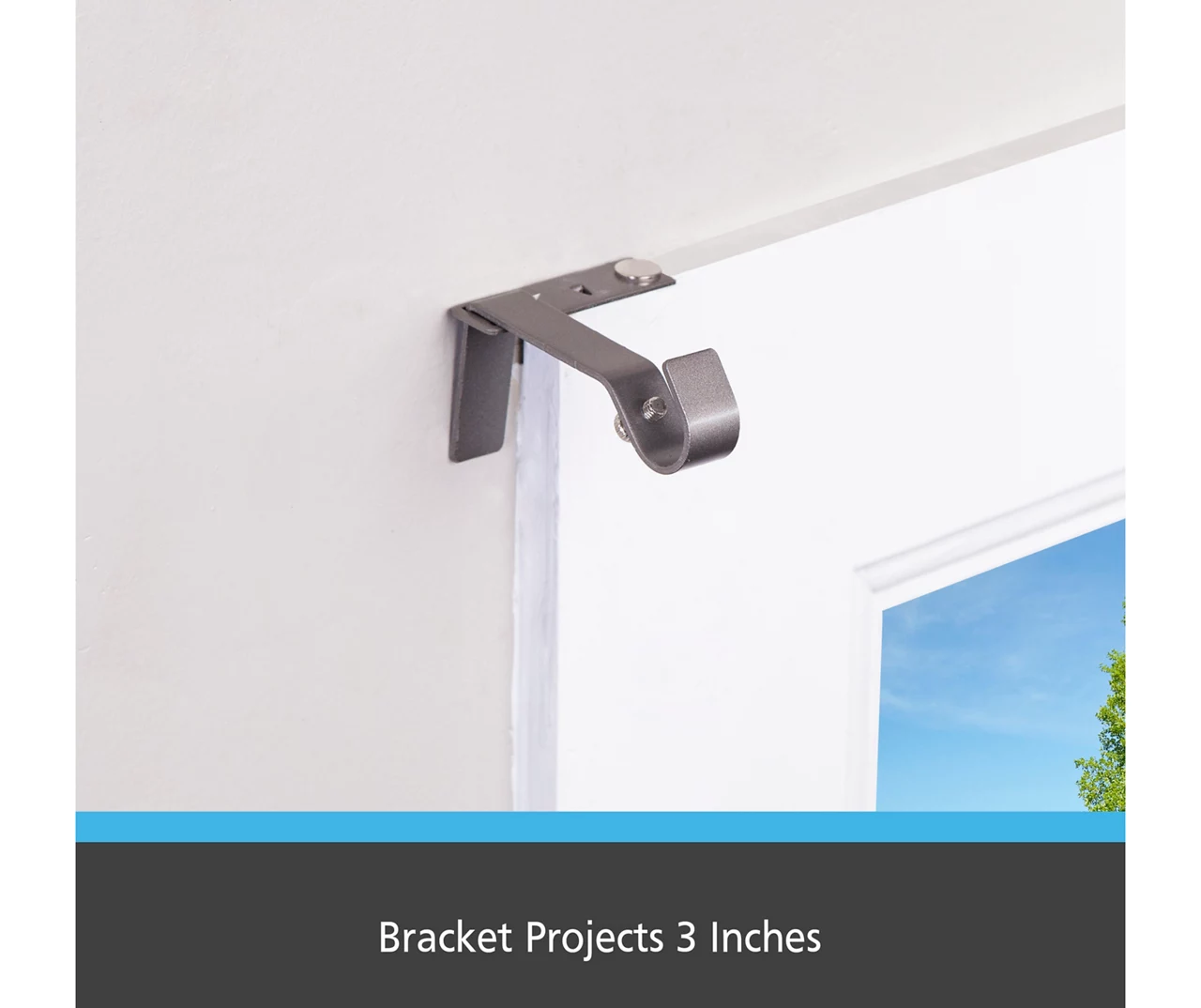 Kenney Vance Fast Fit 5/8" Adjustable Curtain Rod 11 Kenney Vance Fast Fit 5/8" Adjustable Curtain Rod - Image 9