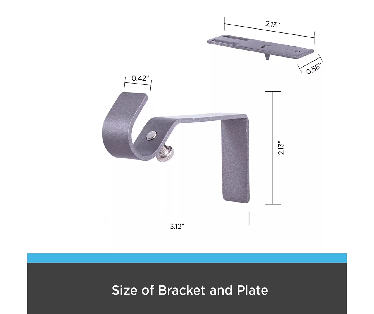 Kenney Vance Fast Fit 5/8" Adjustable Curtain Rod 13 Kenney Vance Fast Fit 5/8" Adjustable Curtain Rod - Image 11
