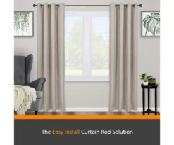 Kenney Carey Fast Fit 5/8" Adjustable Curtain Rod -DHP Sales Store 810679624 A0 02