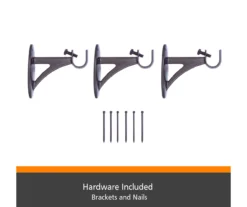 Kenney Carey Fast Fit 5/8" Adjustable Curtain Rod -DHP Sales Store 810679625 A0 05